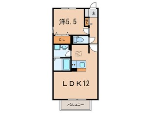 パルコーテの物件間取画像